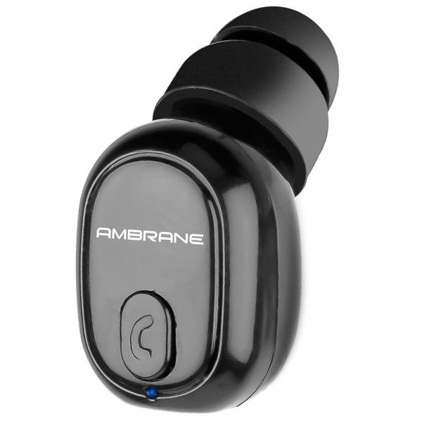 Ambrane H9 In-Ear Mono True Wireless Earbud (Black)